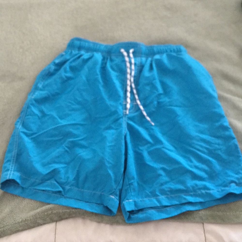 Men’s Swim Suit Bathing Trunks Blue M Croft&Barrow